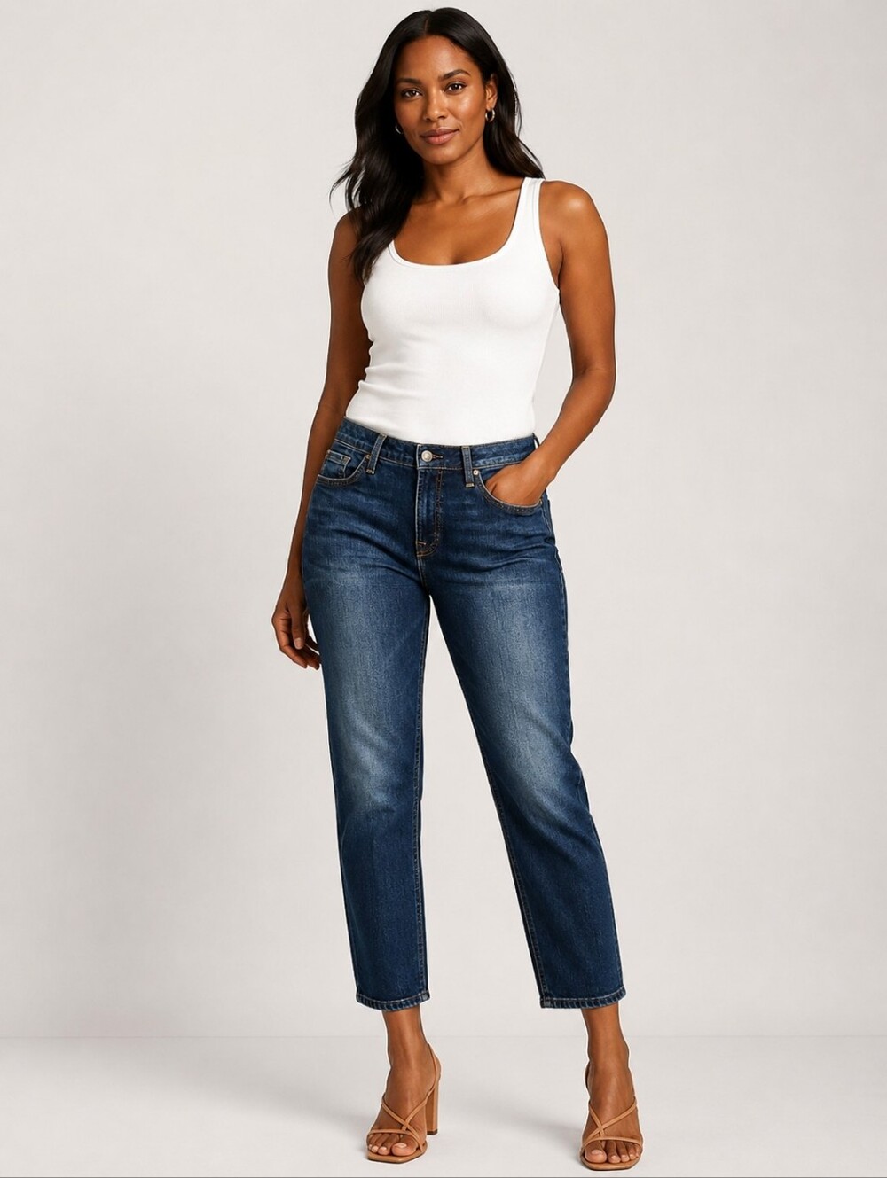 ❤️ 7 OR ALL MANKIND JEN7 SLIM BOYFRIEND JEANS, 14 (32)